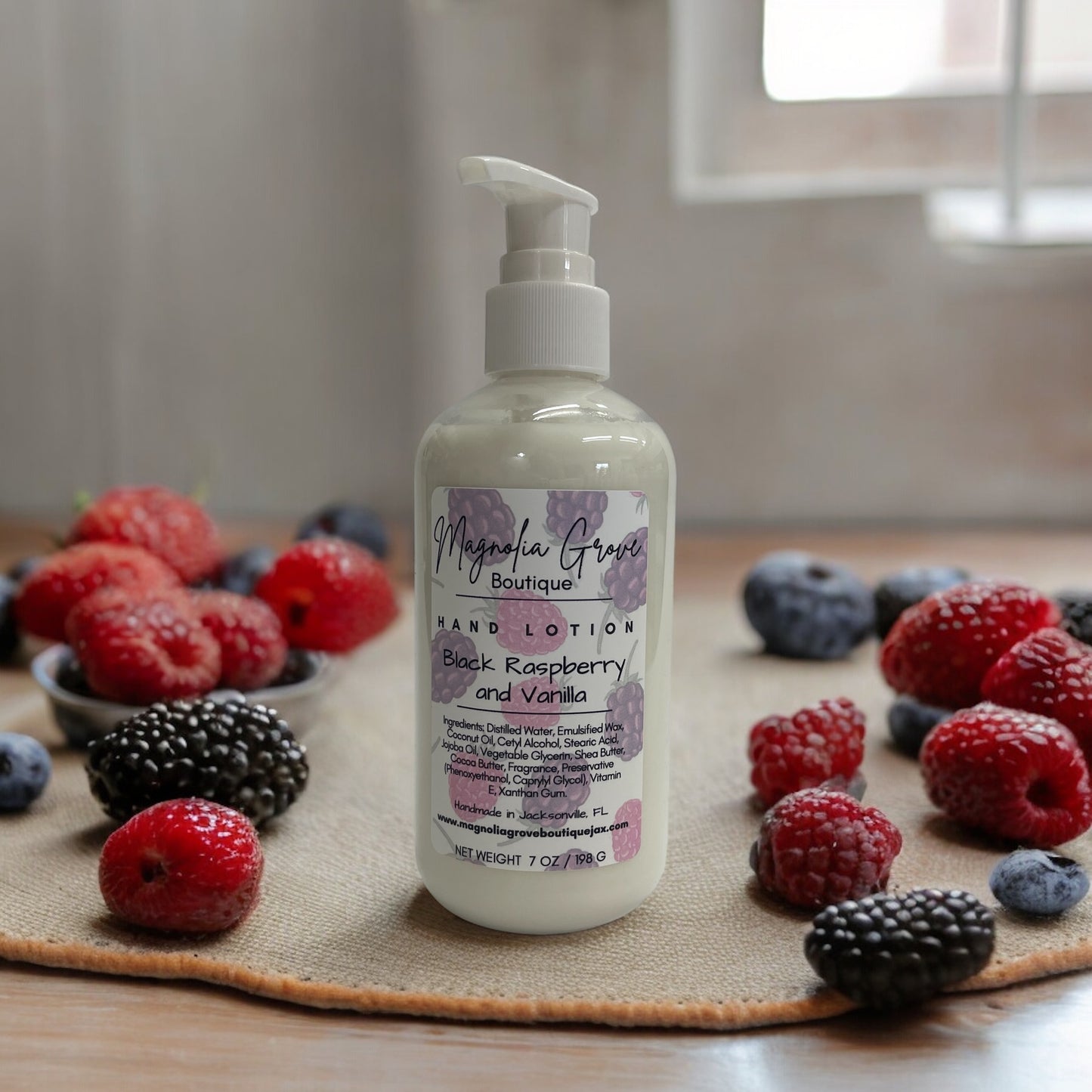 Hand and Body Lotion - Black Raspberry and Vanilla