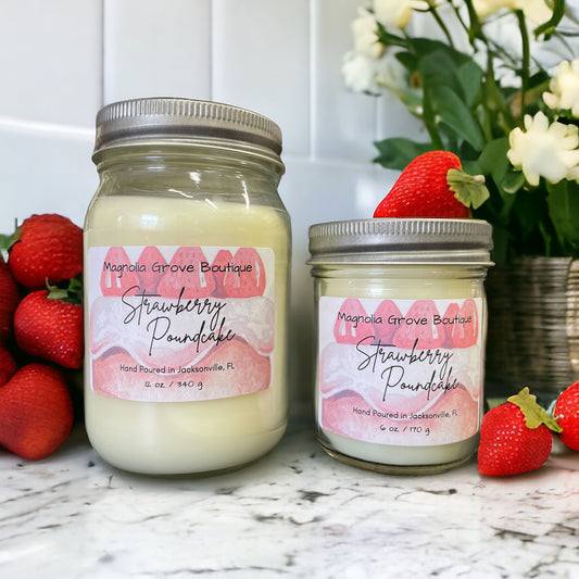 Strawberry Poundcake Candle