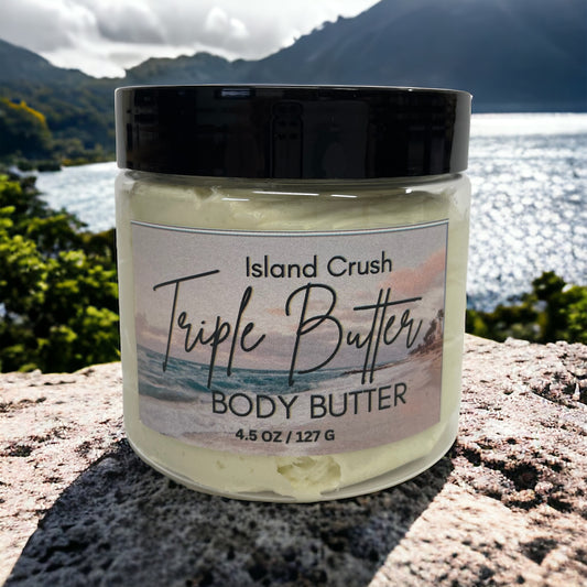 Whipped Triple Butter Body Butter-Island Crush-4.5oz