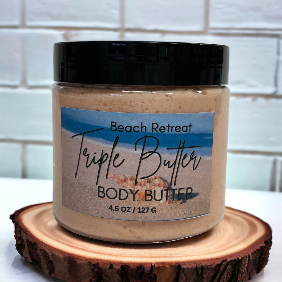 Whipped Triple Butter Body Butter-Beach Retreat-4.5oz