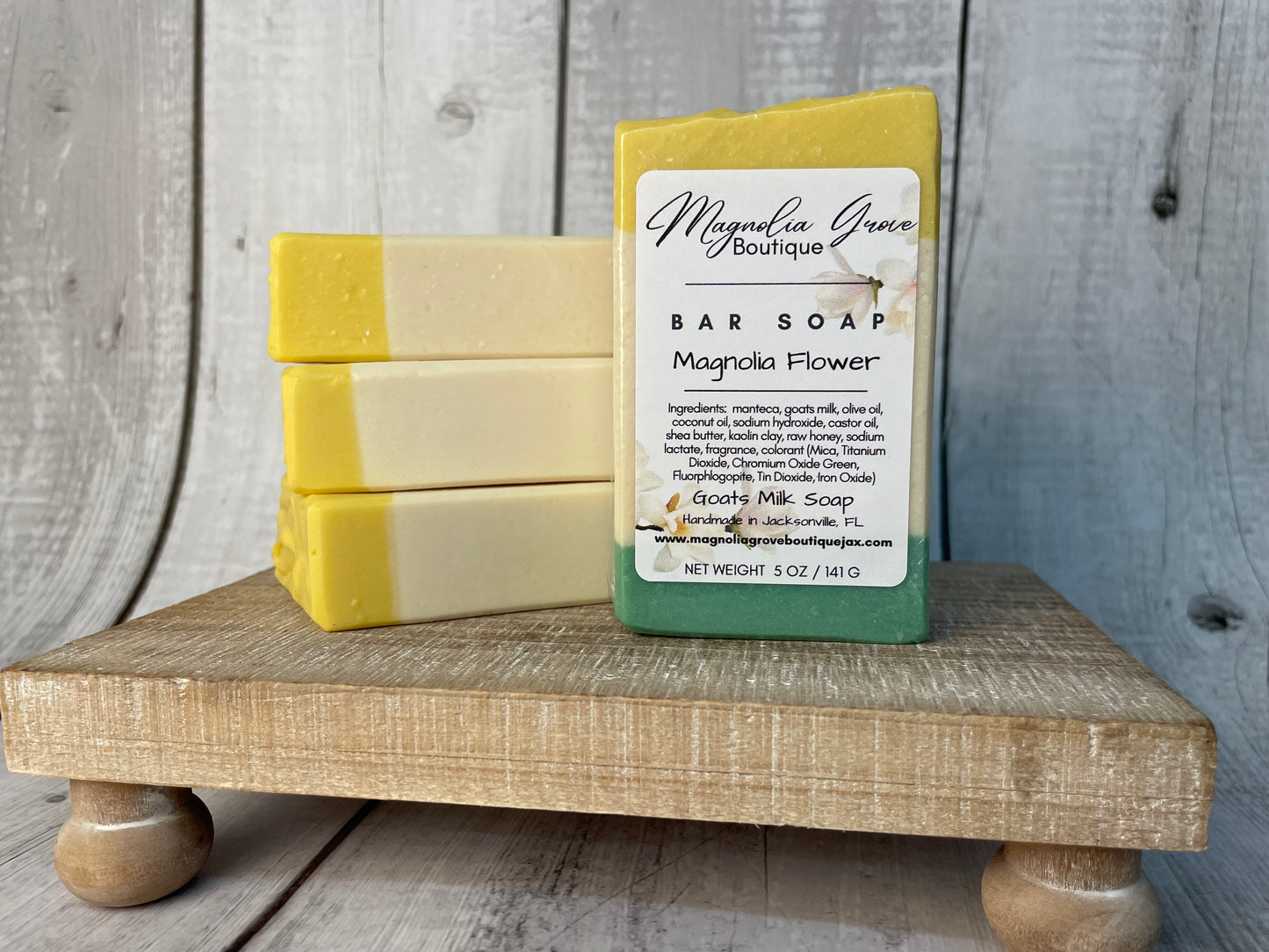 Goats Milk Soap-Magnolia Flower